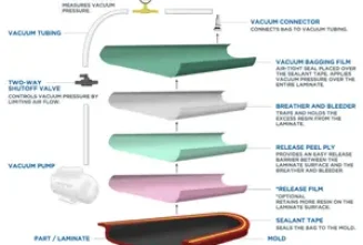 vacuum-baging-process